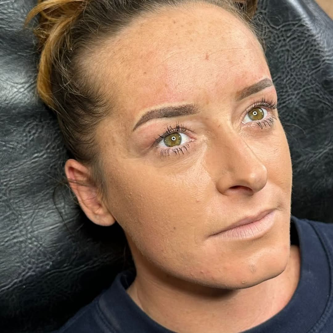 Client brow result at Wow the Brow PMU